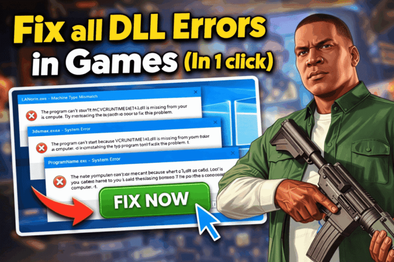 How to Fix All DLL Errors in Games (2026 Edition)