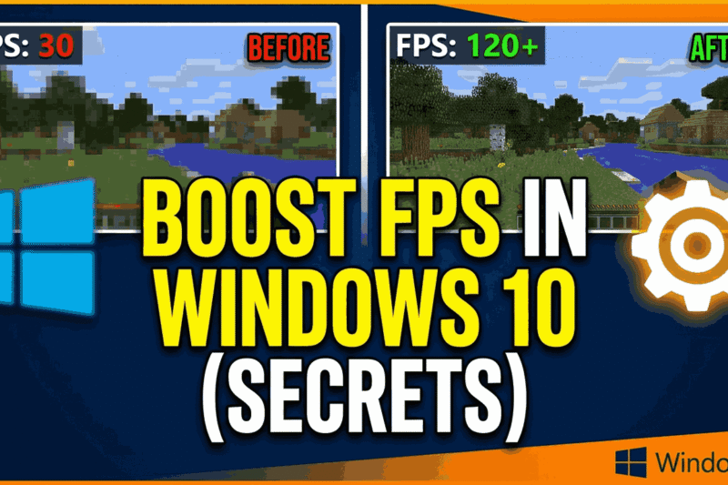 How to Boost FPS in Windows 10 (Secrets)