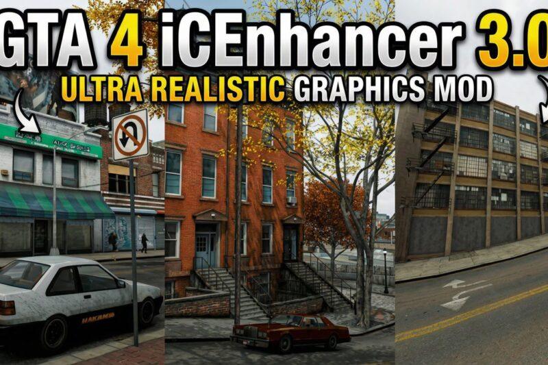 GTA 4 iCEnhancer 3.0 Natural Graphics Mod