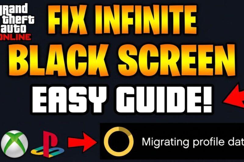 How to Fix GTA Online Infinite Loading Screen and Black Screen