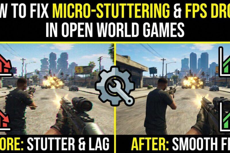 How to Fix Micro-Stuttering and FPS Drops in Open World Games
