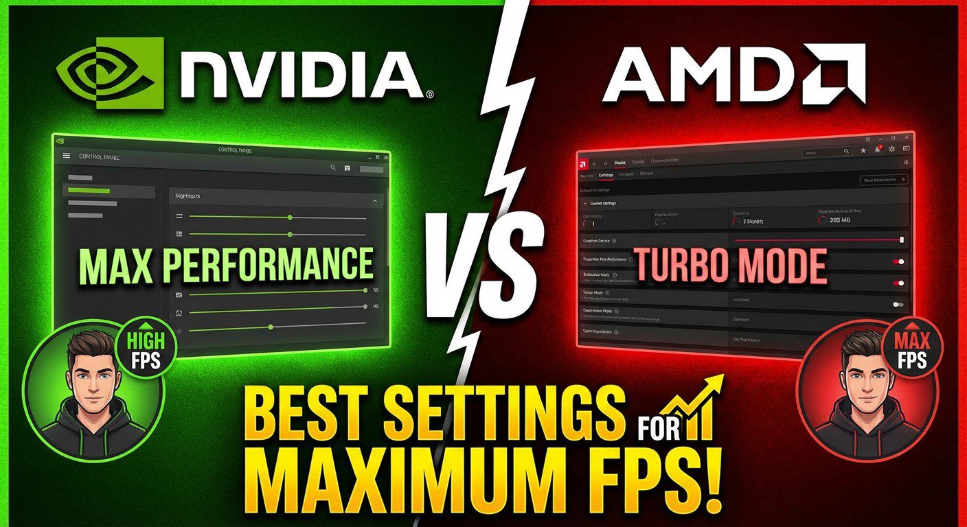 Nvidia vs amd Best settings for games