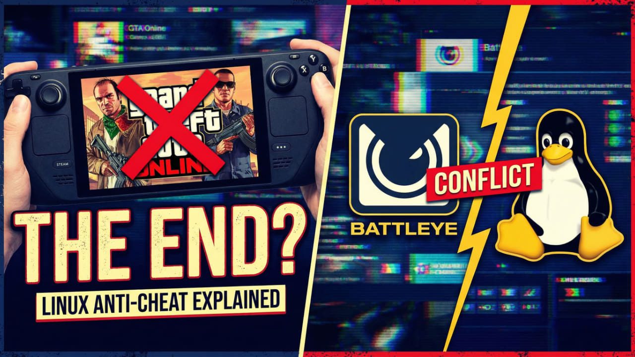The End of GTA Online on Steam Deck The BattlEye Linux Conflict Explained