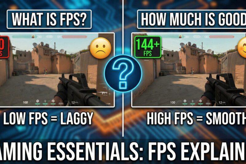 What Is FPS? How Much FPS Is Good for Gaming?