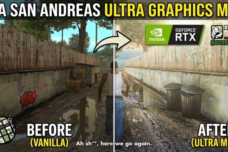 GTA San Andreas Ultra Graphics Mod 