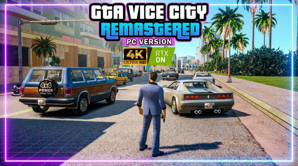 GTA Vice City Remastered Mod: Next-Gen PC Upgrade