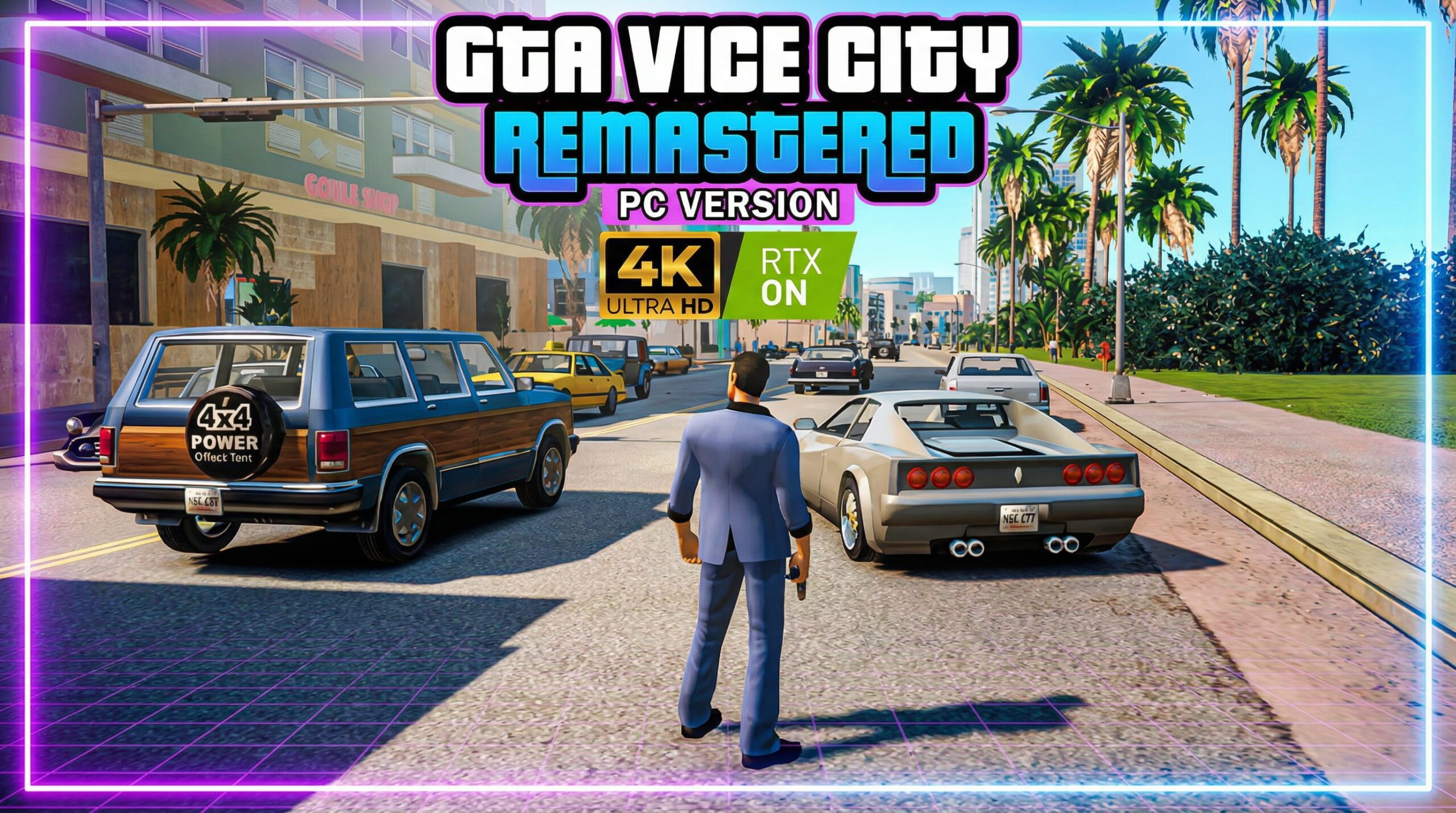 GTA Vice City Remastered Mod: Next-Gen PC Upgrade
