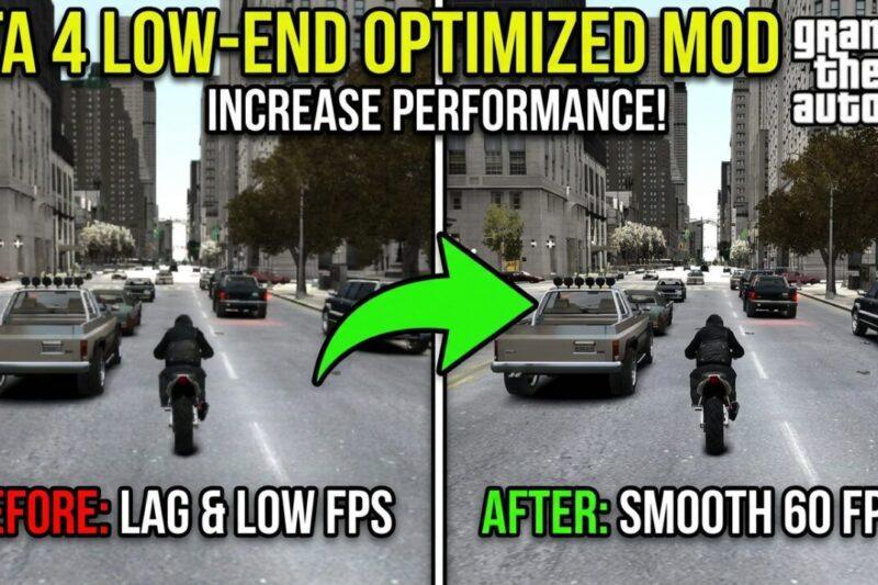 GTA 4 Low-End Optimized Mod