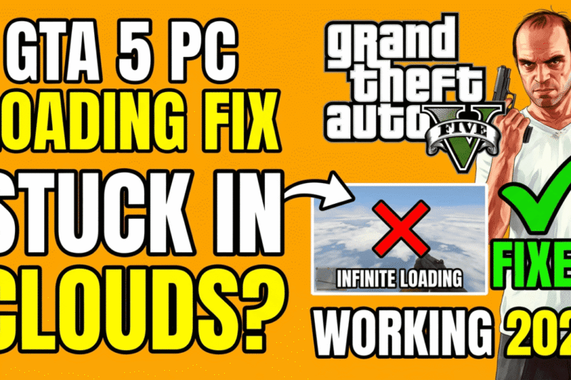 How to Fix GTA 5 Infinite Loading Screen on PC in 2026 (Stuck in Clouds Fix)