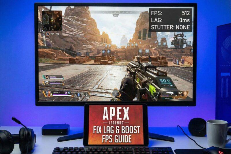 Apex Legends Fix Lag, Stutter & Get 500+ FPS (Complete Guide)