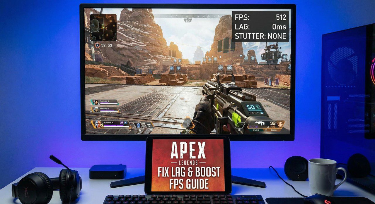 Apex Legends Fix Lag, Stutter & Get 500+ FPS (Complete Guide)