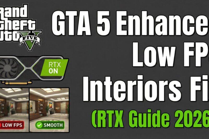 GTA 5 Enhanced Low FPS Interiors Fix (RTX Guide 2026)