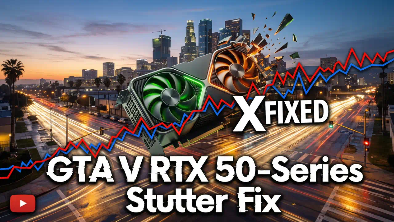 GTA V in 2026 Why Your RTX 50-Series Still Stutters (and How to Fix It)