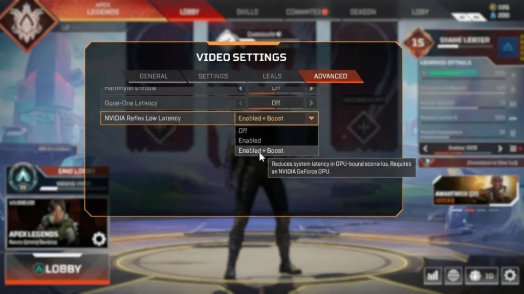 NVIDIA users: Enable NVIDIA Reflex in supported games for reduced system latency.
