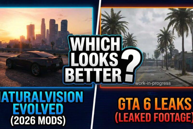 NaturalVision Evolved vs. GTA 6 Leaks: Which Looks Better in 2026?