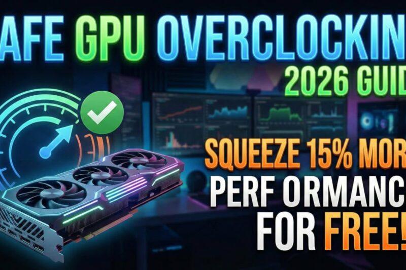 Safe GPU Overclocking in 2026: Squeeze 15% More Performance for Free