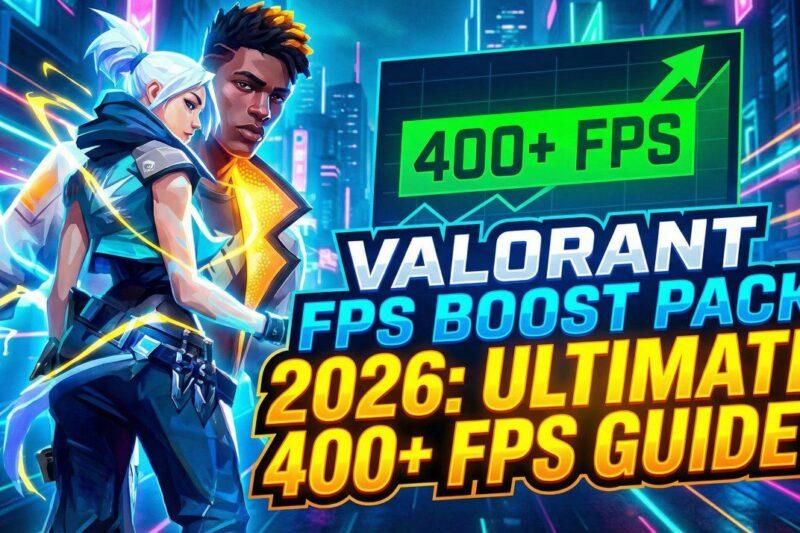 Valorant FPS Boost Pack 2026: Ultimate 400+ FPS Guide
