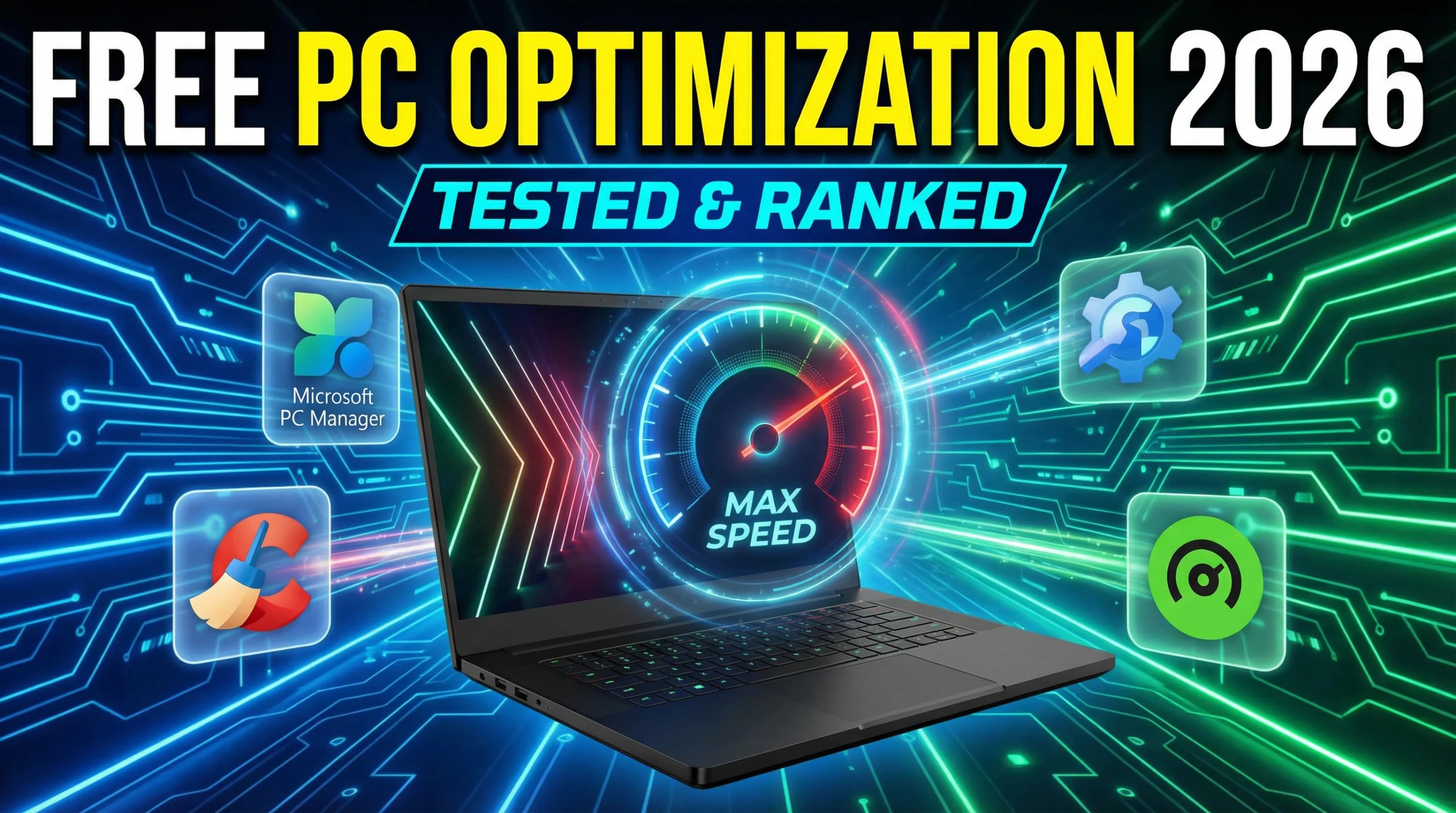 Best Free PC Optimization Software in 2026 (Tested & Ranked)