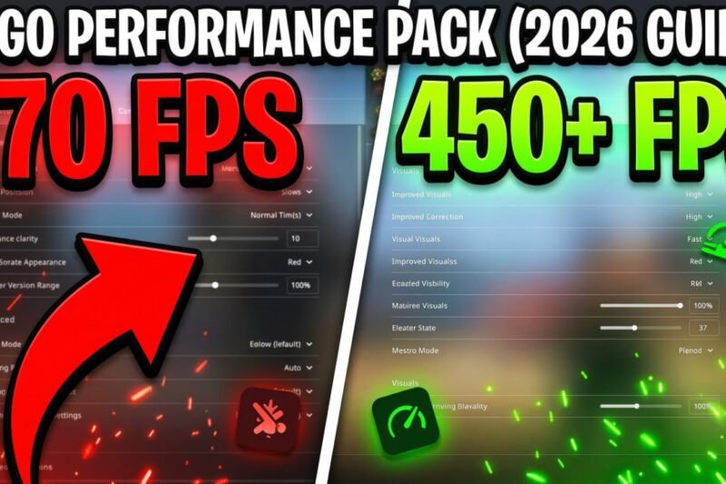 CSGO Performance Pack: Best FPS Boost Pack for Windows (2026 Guide)