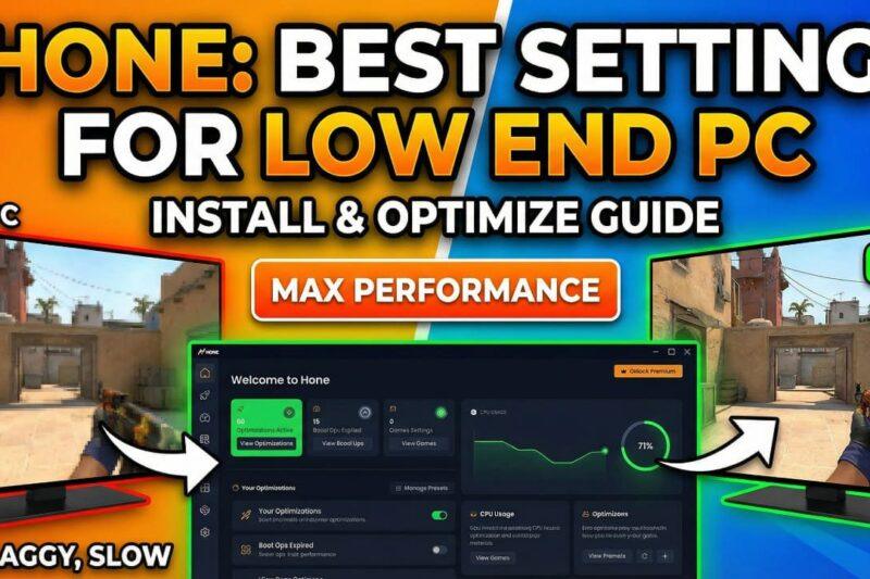 How to Install Hone and Best Optimization Settings for Low End PC