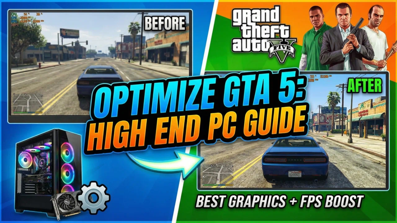 How to Optimize GTA 5 for High End PC: Best Graphics Settings & FPS Boost Guide