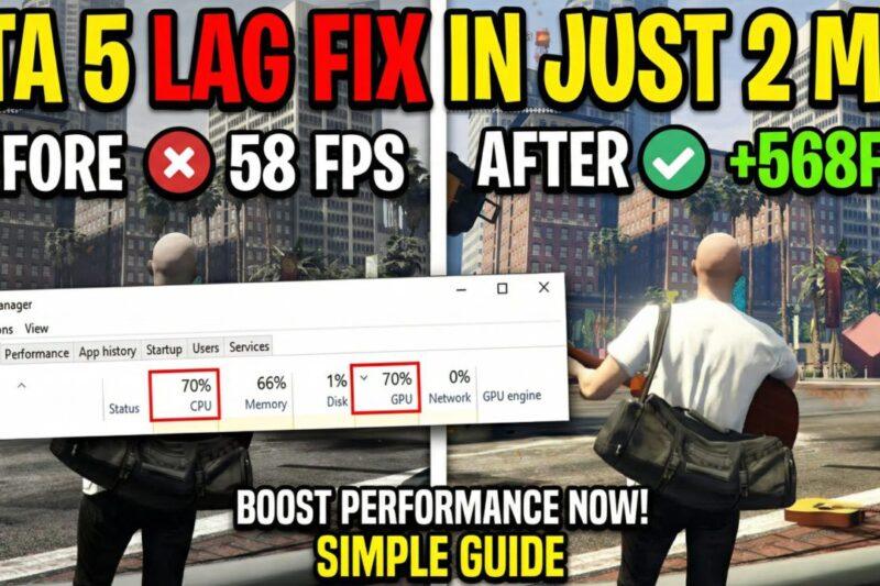 GTA 5 Lag fix in 2 Minutes (Tutorial)