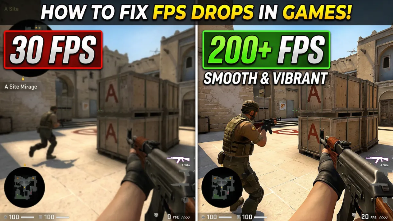 How to Fix FPS Drops in Games: The Ultimate 2026 Guide
