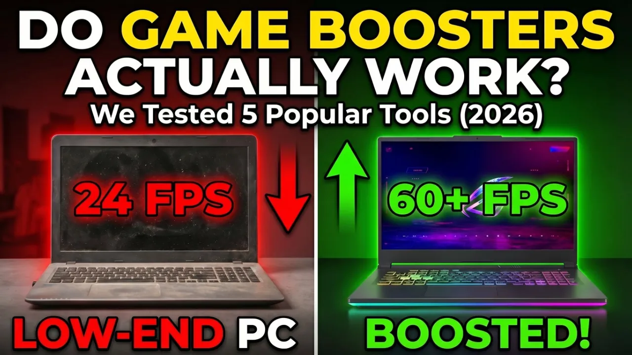 Do Game Boosters Actually Work on Low-End PCs? We Tested 5 Popular Tools (2026)