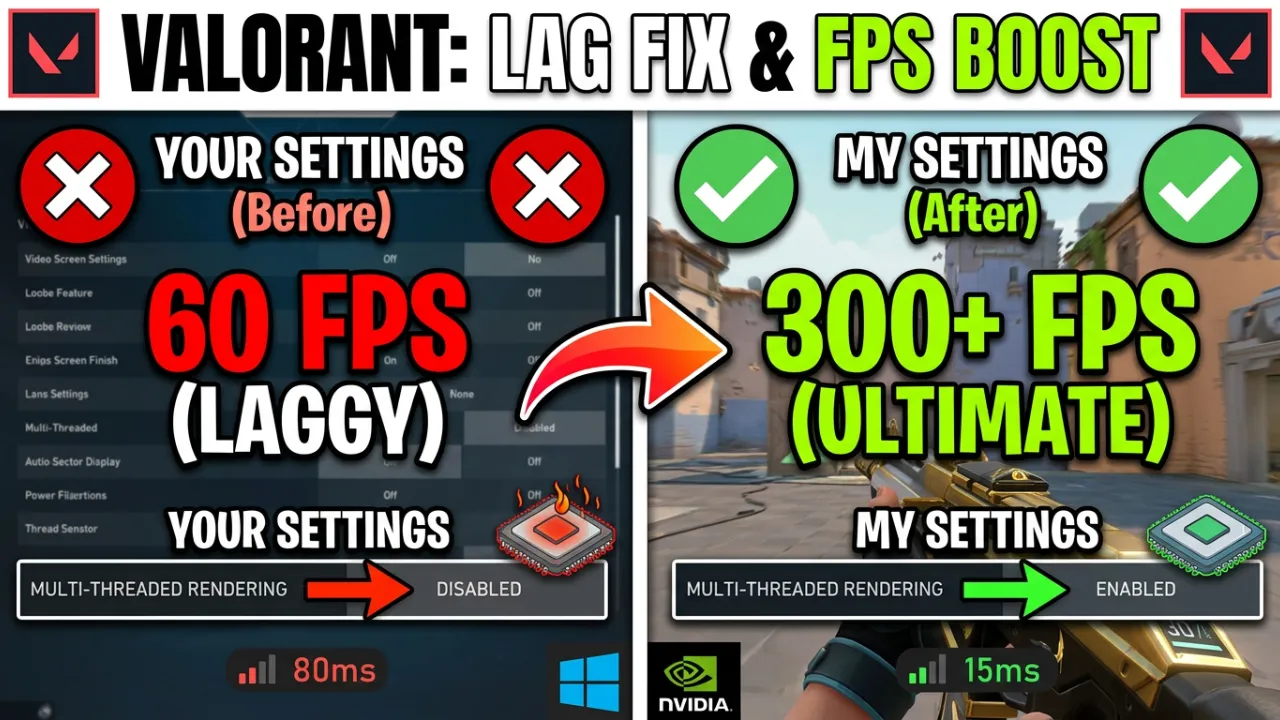 How to Fix Lag in Valorant: Ultimate FPS Boost & Lag Fix Guide (2026)