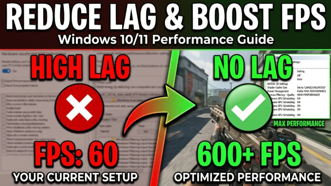 How to Reduce Lag and Boost FPS in PC Games: The Ultimate Optimization Guide (2026)