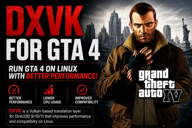 DXVK Download for GTA 4 — Fix Stuttering & Boost FPS in 2026