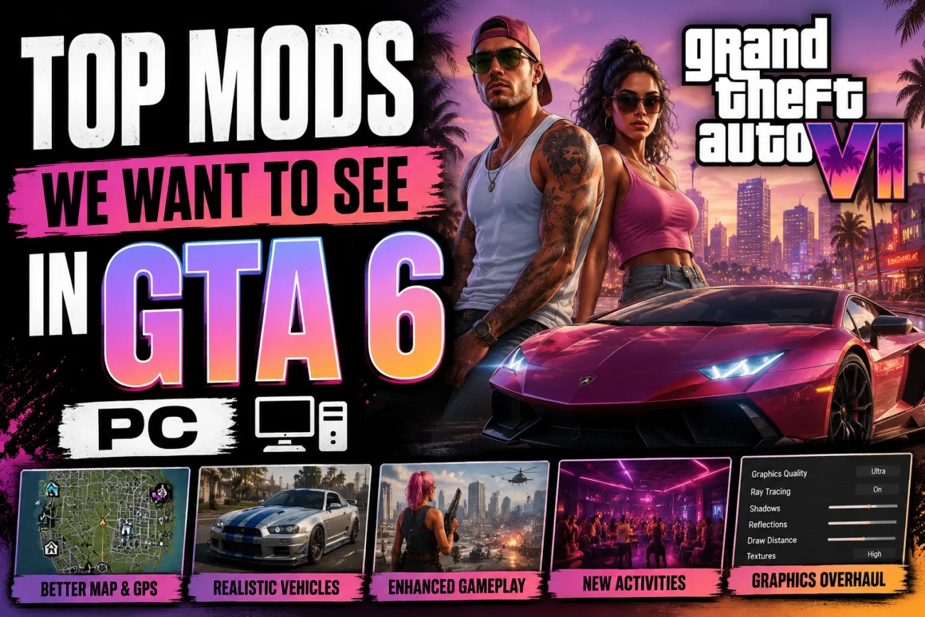 Top Mods We Want to See in GTA 6 PC