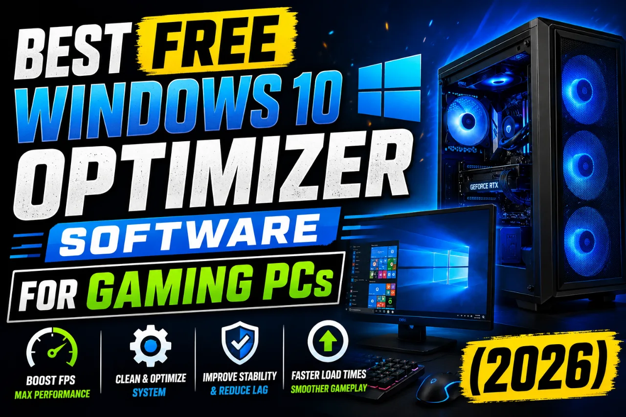 Best Free Windows 10 Optimizer Software for Gaming PCs 2026 - Boost FPS and Improve Performance