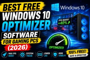 Best free Windows 10 optimizer software for gaming PCs 2026 - boost FPS by 40% and reduce lag