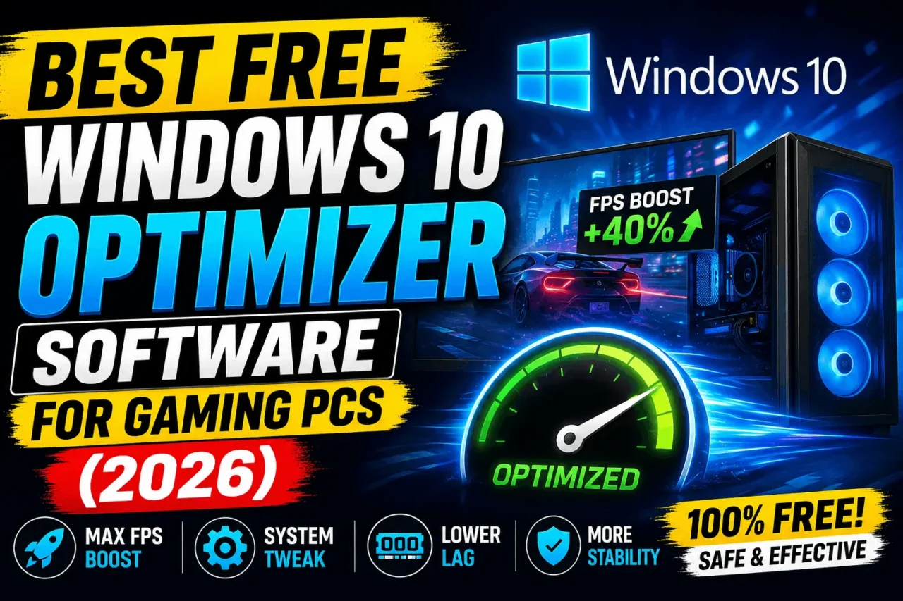 Best Free Windows 10 Optimizer Software for Gaming PCs (2026)