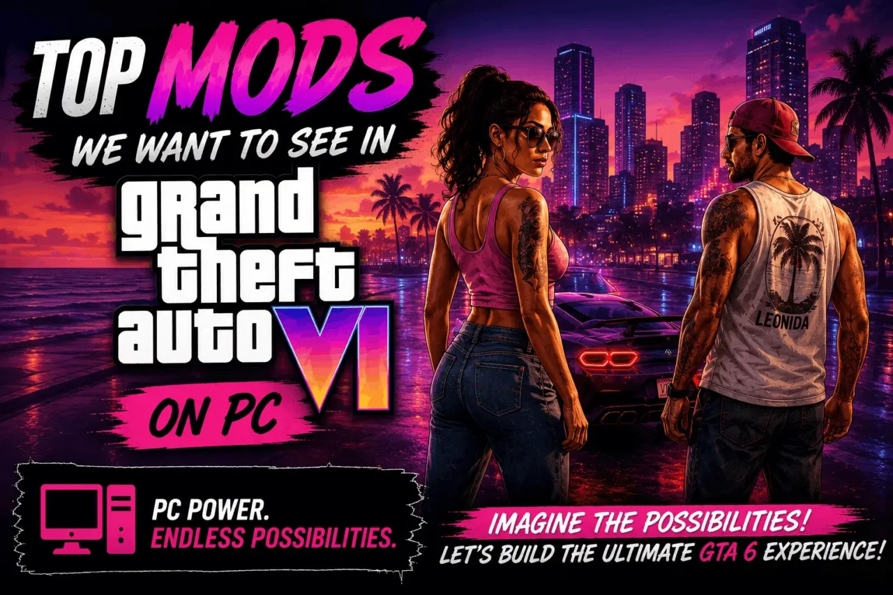 Top Mods We Want to See in GTA 6 PC