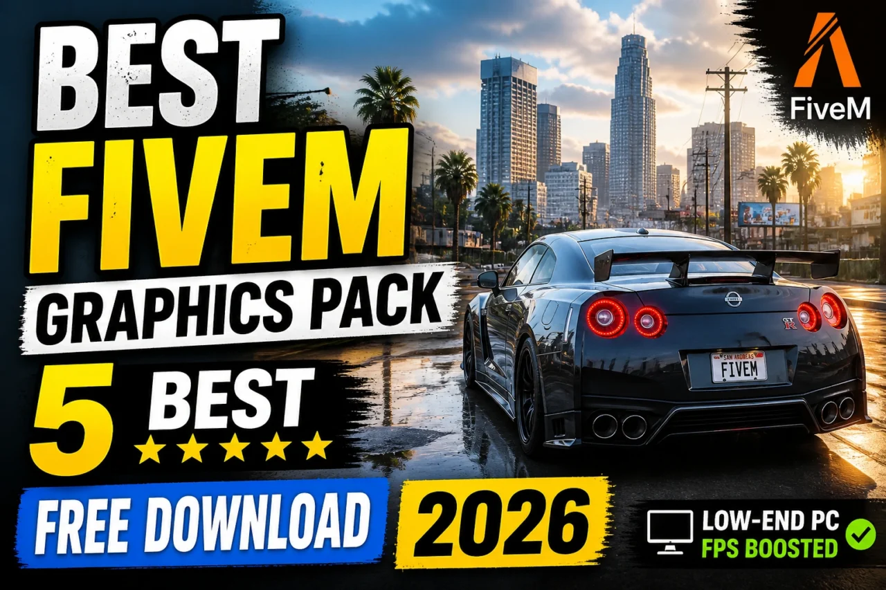 Best FiveM Graphics Pack Free Download 2026 – Low-End PC